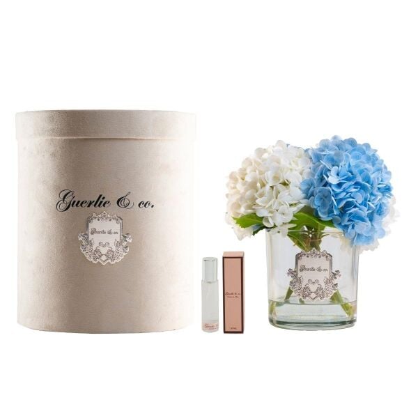 Guerlie&Co Mavi/Beyaz  Ortanca Gümüş