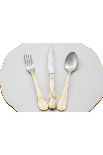 Mikasa Moor Elegante Gold 90 Parça Çatal Kaşık Bıçak Takımı
