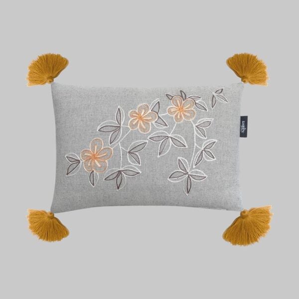 Sarev İmelda Kırlent 30x45 -Gri