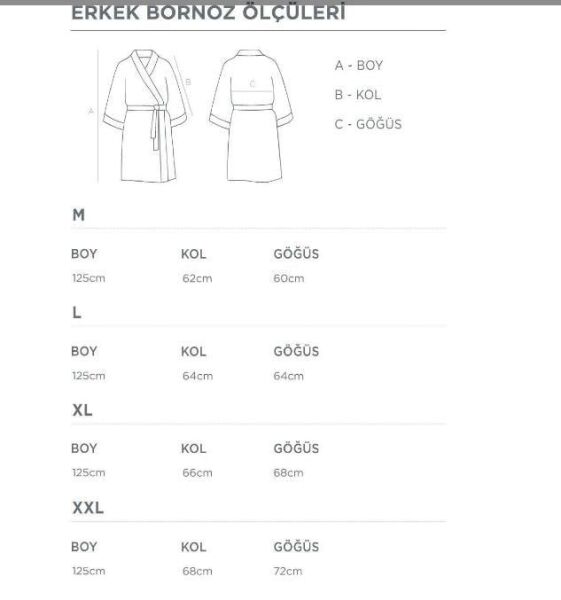 Ecocotton Organik Pamuk Aile Bornoz Seti - Pamira Bej / Antrasit M / L