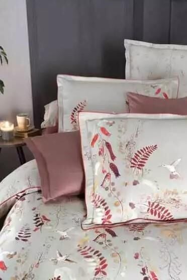 Sarev Martina Saten Nevresim Takımı Rengarenk Çift Kişilik