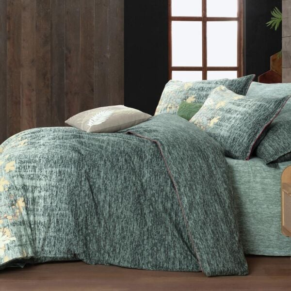 Sarev Birdie Flanel Nevresim Takımı Çift Kişilik 2 Yastık D