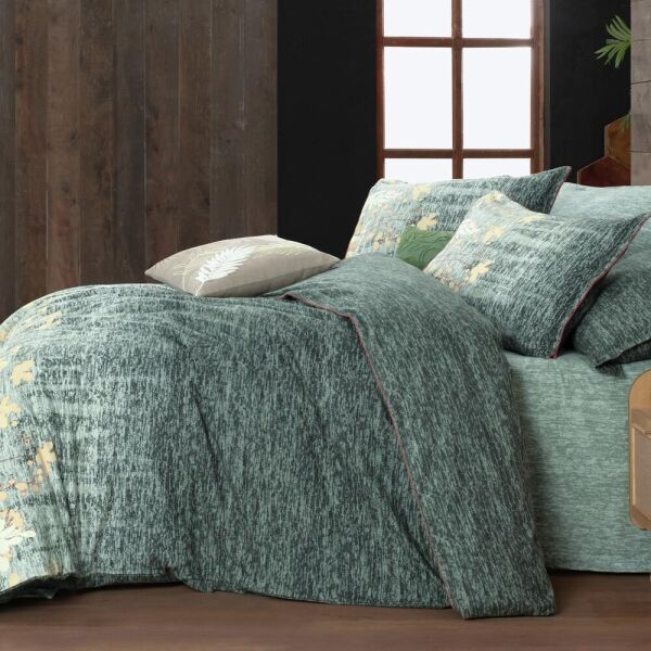 Sarev Birdie Flanel Nevresim Takımı Çift Kişilik 2 Yastık D