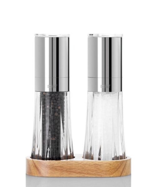 Adhoc Manage Crystal Tuz Ve Biber Değirmen Seti
