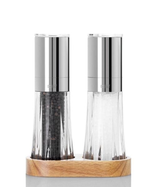 Adhoc Manage Crystal Tuz Ve Biber Değirmen Seti