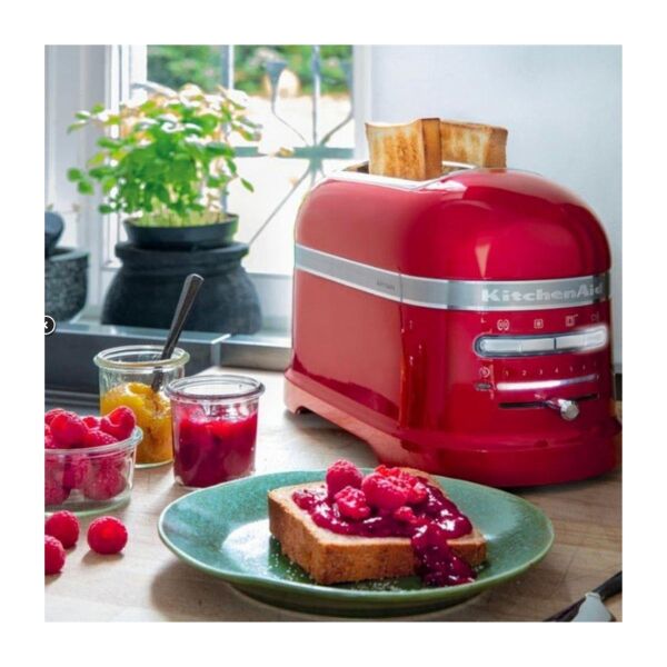 KitchenAid Artisan 5KMT2204ECA Candy Apple 2 Dilim Ekmek Kızartma Makinesi-ECA