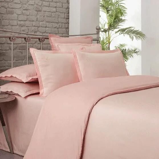 Sarev Olive Armurlu Nevresim Takımı Pembe Çift Kişilik