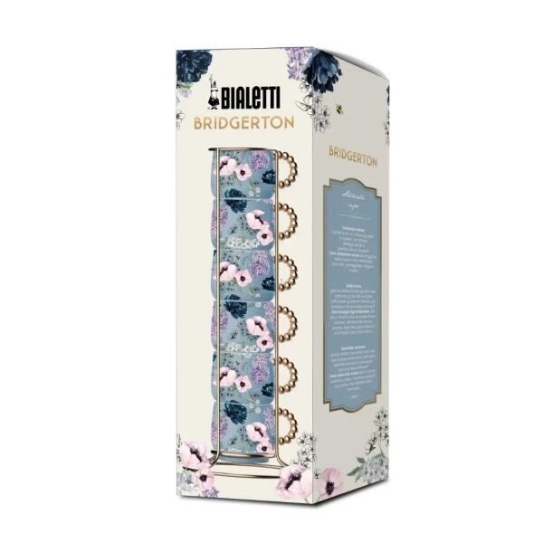 Bialetti Bridgerton Set 6'lı Stackable Espresso Fincan Seti