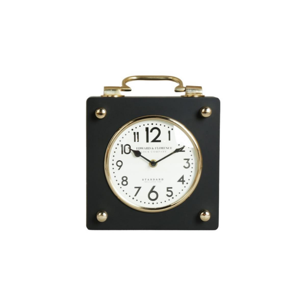 Lucky Art Siyah Çanta Saat 30 Cm