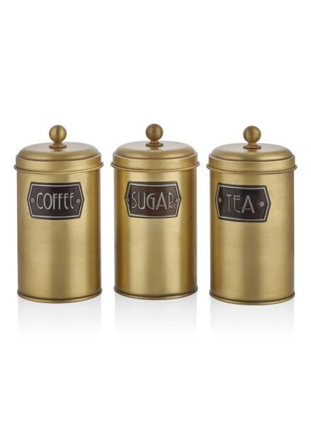 The Mia Çay Şeker Kahve Kavanozu Gold 1,20 lt