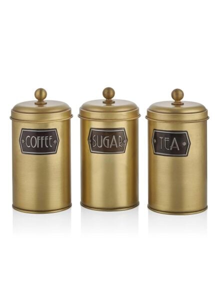 The Mia Çay Şeker Kahve Kavanozu Gold 1,20 lt