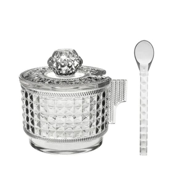 Baci Milano Chic&Zen-Cake Şekerlik Ve Kaşık Akrilik