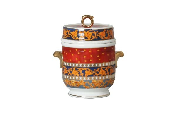 Lucky Art Clarissa Bone Kulplu Kavanoz 16cm