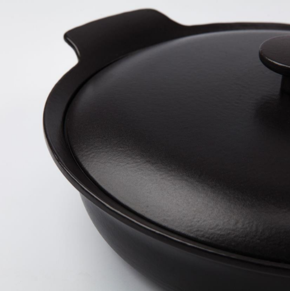 Berghoff 3900038 Ron Demir Döküm Tava Siyah 28 Cm