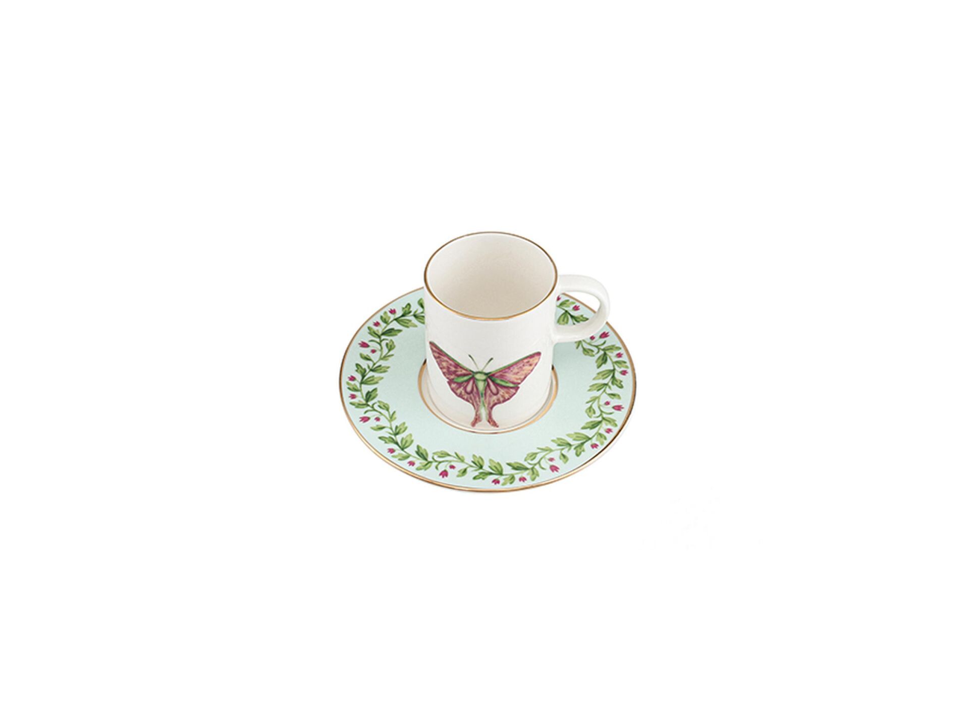 Porland Mirroring Tabaklı Kahve Fincanı 85cc