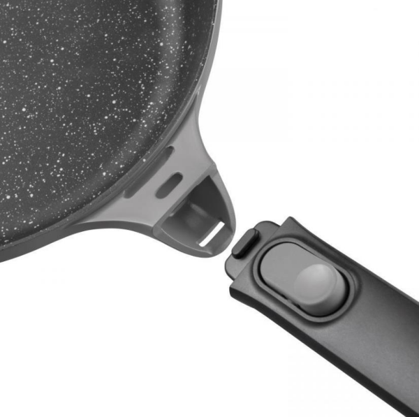 Berghoff 2307430 Gem Çıkarılabilir Saplı Stay Cool Izgara Tava Gri 28 Cm