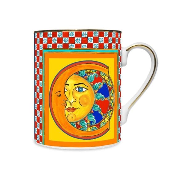 Baci Milano Ortigia C Harfli Mug