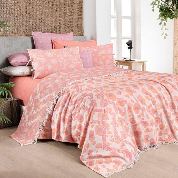 Sarev Tivoli Pike Takımı Pembe Tek Kişilik