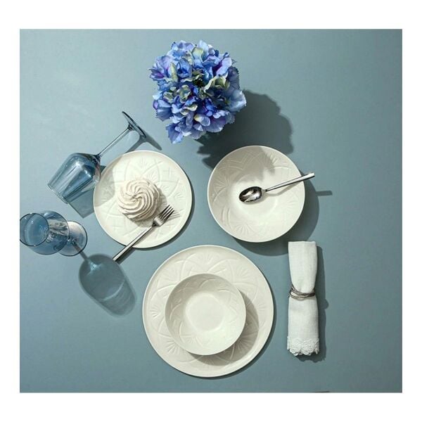 Porland Christina Alumilite 24 Parça 6 Kişilik Yemek Takımı