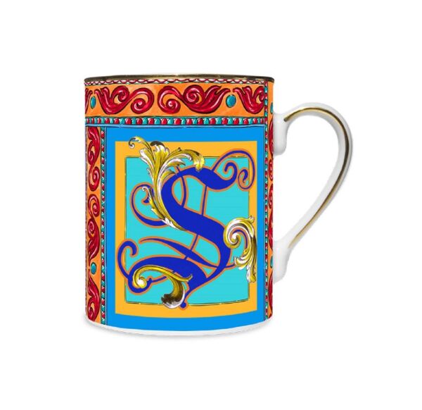 Baci Milano Ortigia S Harfli Mug