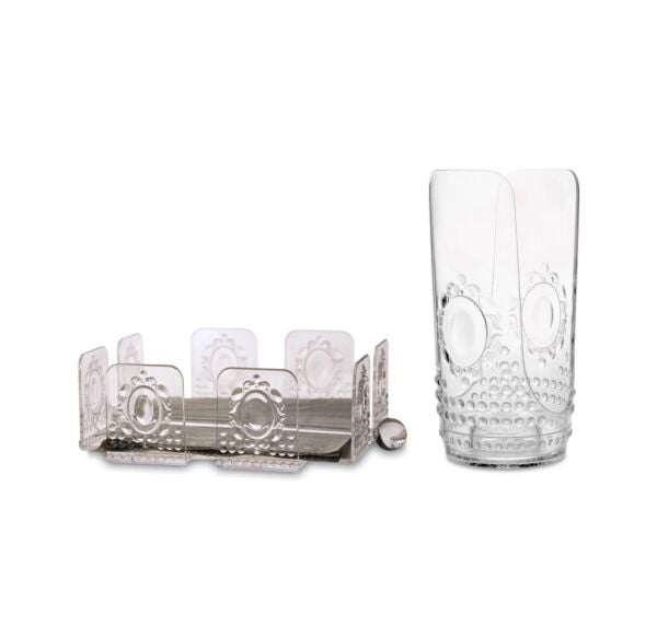 Baci Milano Baroque & Rock Annıversary Peçetelik&Bardak Tutucu