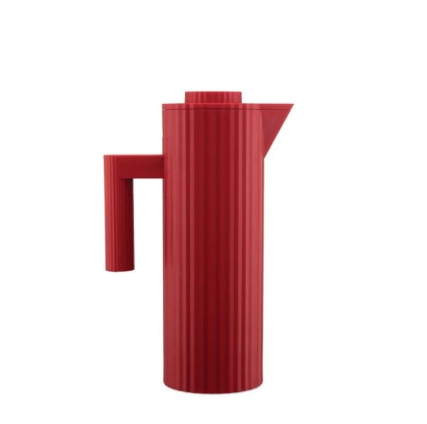 Alessi Plisse Isı Yalıtımlı Sürahi Kırmızı 20x11x32 cm