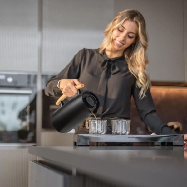 Guzzini Icons Termos Siyah 1Lt