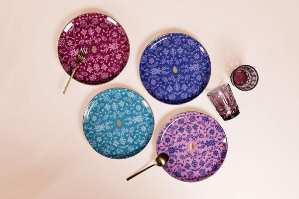 Porland Glamorous 4'lü Servis Takımı 24cm