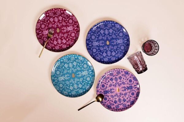 Porland Glamorous 4'lü Servis Takımı 24cm