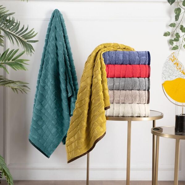 Sarev Poseidon Havlu Ekru 85X150