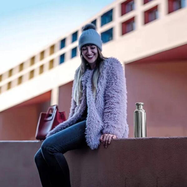 Guzzini On The Go Termal Şişe 500 Ml 21,2x7,3x7,3 cm