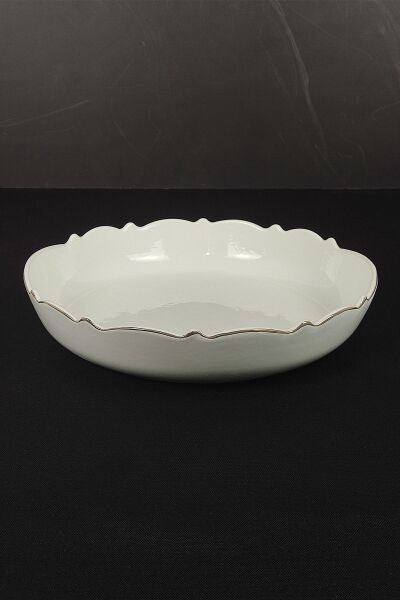 Roy King Wave Yuvarlak Sunum Tabak 32x32x8