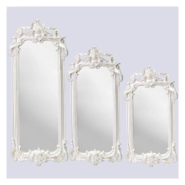 Selim Dekor Royal 3'lü Ayna İnci