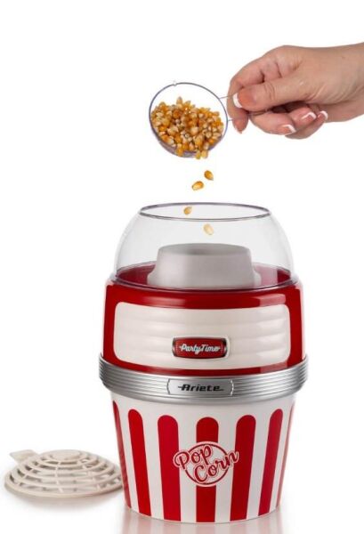 Ariete Party Time Patlamış Mısır Makinesi Rosso XL Kırmızı00C2957
