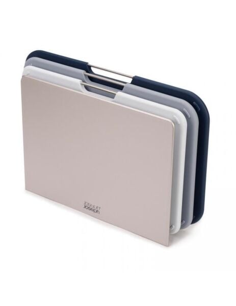 Joseph Joseph Nest Büyük 3´lü Kesme Tahtası Seti - Gri-Mavi