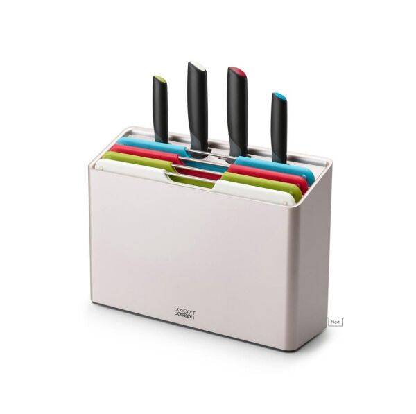 Joseph Joseph Folio Plus 8-parça Bıçak & Kesme Tahtası Seti- Multicolour