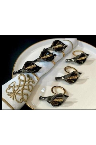 Royking 6'lı Halka Peçetelik Gala