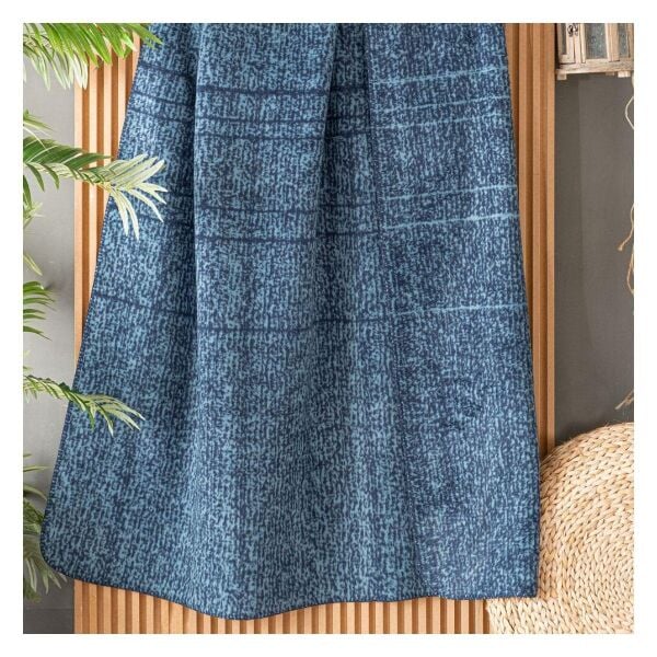 Sarev  Bazaar Laurel Battaniye  Tek Kişilik Mavi