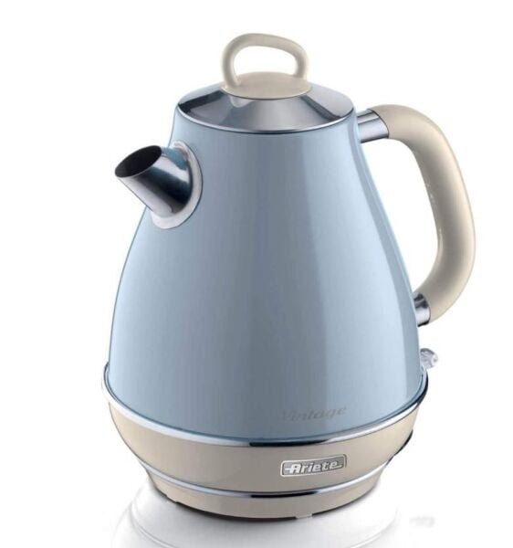 Ariete Vintage 2869 Çelik Kettle Mavi