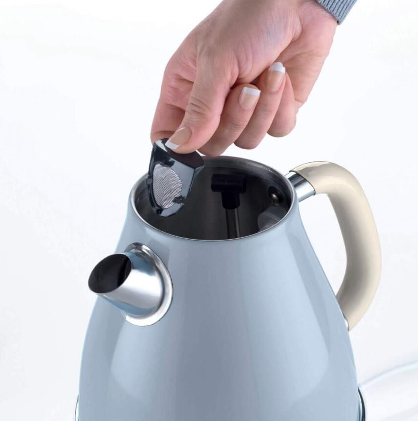 Ariete Vintage 2869 Çelik Kettle Mavi