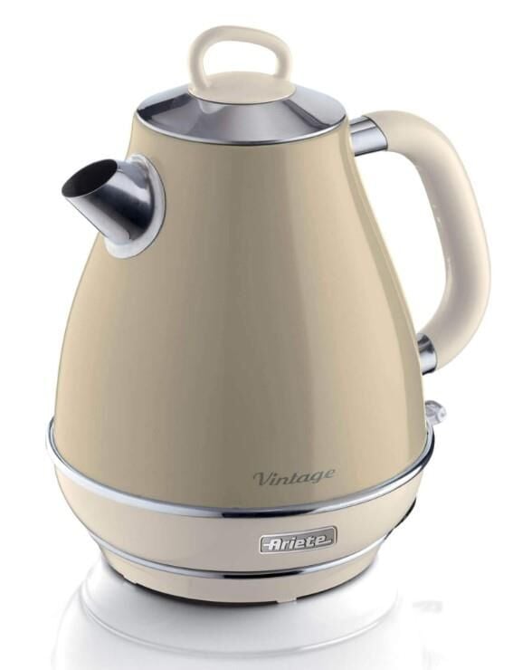 Ariete Vintage 2869 Çelik Kettle Bej