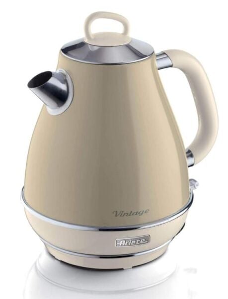 Ariete Vintage 2869 Çelik Kettle Bej