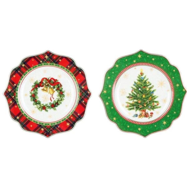 Lucky Art Merrilyn Bone 2Li Servis Tabagi Seti 20Cm