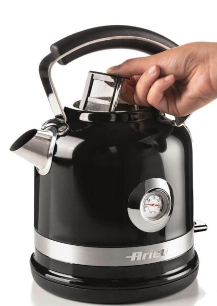 Ariete Moderna 2854 Çelik Kettle Siyah