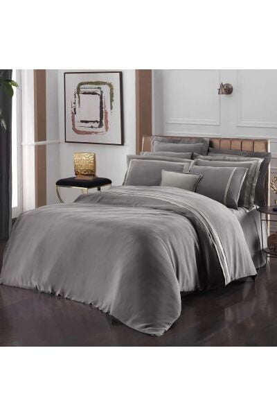 Sarev Kimera Cupro Nevresim Takımı Çift Kişilik 4 Yastık