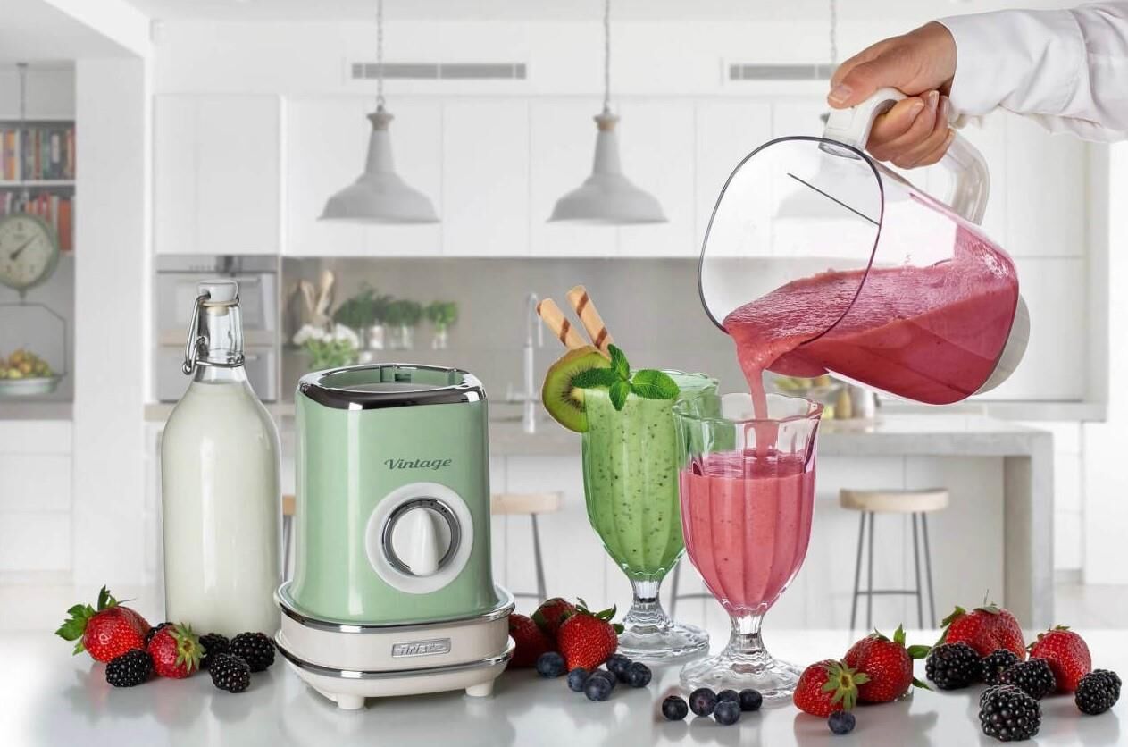 Ariete Vintage 568 Buz Kırıcılı Smothie Blender Yeşil