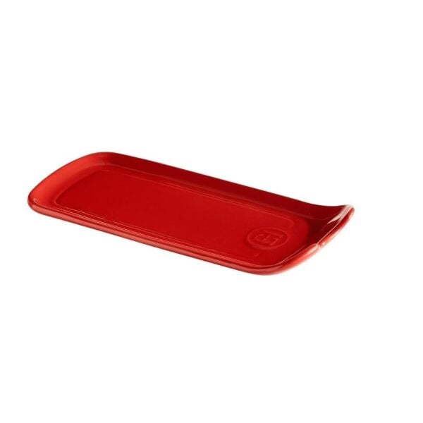 Emile Henry Kaşıklık 23 x 10,5 cm Kırmızı/Burgundy- Yeni