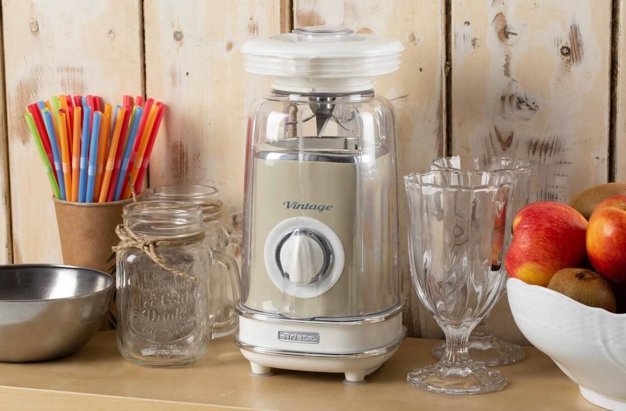 Ariete Vintage 568 Buz Kırıcılı Smothie Blender Bej