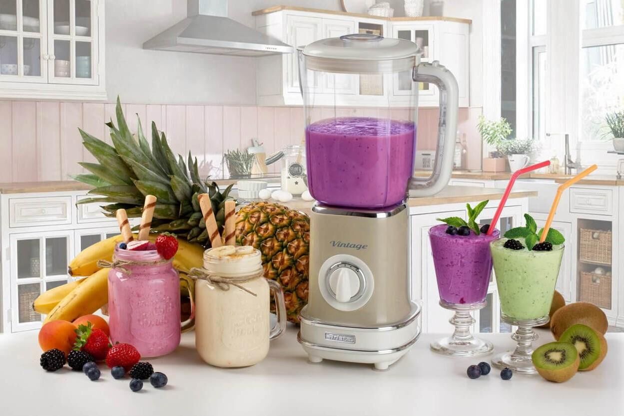 Ariete Vintage 568 Buz Kırıcılı Smothie Blender Bej