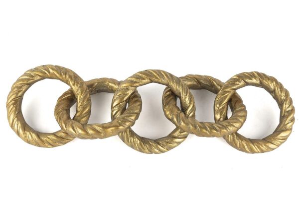 Mikasa Moor Gold Zincir Obje 32x11cm